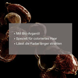 KORRES ARGAN OIL hårmask, närande mask med arganolja, sheasmör och veteprotein, idealisk för färgat hår, vegan, 125 ml Naty Shop hårmask