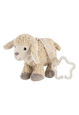 Sterntaler Flocke Fårleksakshänge - Mjukt tyg Barnvagnsleksak - Babyhängande leksak - Sand Färg Stjärnformad upphängning Lekbågehänge Bebe Toys Naty Shop