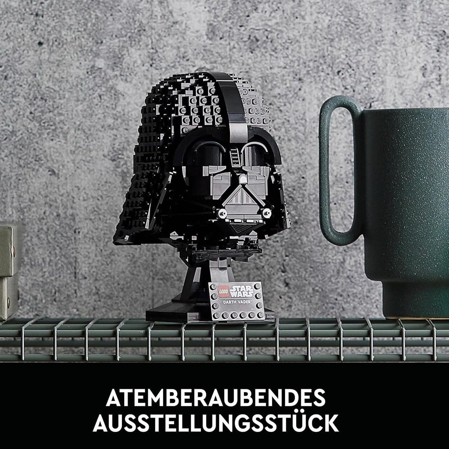 LEGO Star Wars Darth Vader Byggset för hjälm för vuxna, presentidé för män, kvinnor, honom eller henne, Samlingsmodell att bygga och visa 75304 Byggset Besuche den LEGO-Store