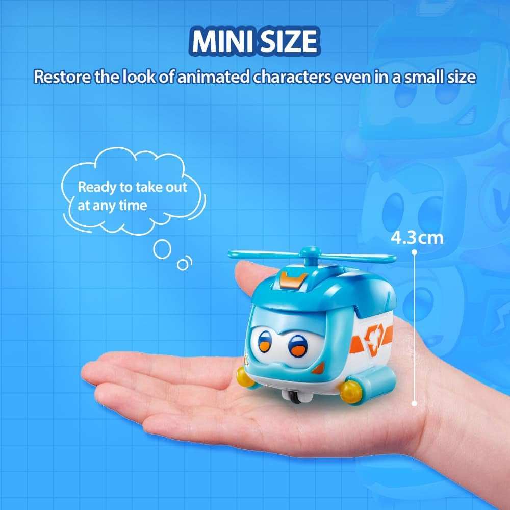 Super Wings Super Pets 4 ST Shine, Golden Boy, Jerome, Ellie Switchable Ansiktsuttryck Blixteffekt Bärbar leksak för 3 4 5 6 7 8 Years Old Boy Girl 2 Inch Actionfigurer Naty Shop