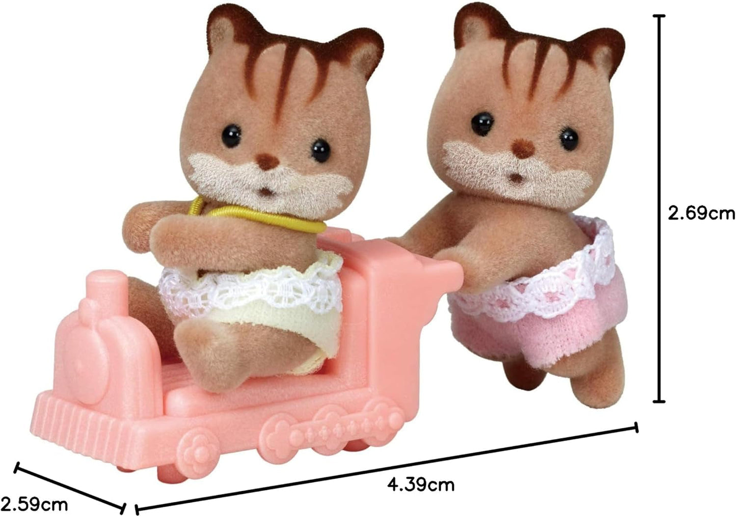 Sylvanian Families L5421 Squirrel Twins Dockhus Dockhusfigurer Naty Shop Dolls