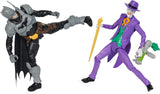 DC Batman Adventures Batman Vs the Joker Actionfigurset, 30 cm - 2 helt rörliga figurer med 12 växlar för spännande rollspel, leksak för 4+ barn Actionfigurer Naty Shop