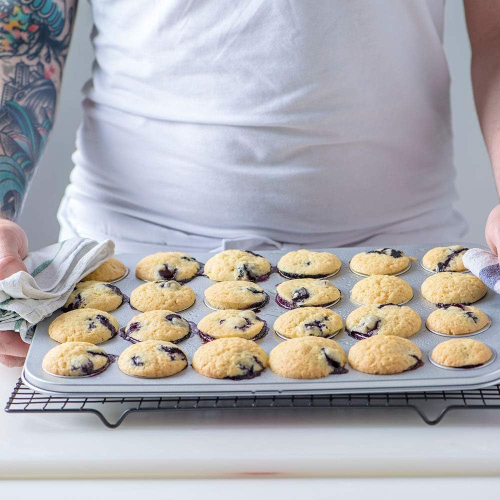 0070035 BAKFORM FÖR 24 MINI MUFFINS 38,5 X 26 X 2 H CM Bakformar och plåtar Naty Shop