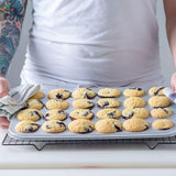 0070035 BAKFORM FÖR 24 MINI MUFFINS 38,5 X 26 X 2 H CM Bakformar och plåtar Naty Shop
