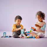 LEGO DUPLO 3-i-1 rymdfärja Massor av äventyrsrymdset Raketleksak för barn Byggnadsvetenskapsleksak Tidig utvecklingsmotorik Present för 3-åringar 10422 Byggset Beuche den LEGO-Store