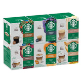 STARBUCKS Probierset, Mixed Cup Variety Pack av Nescafé Dolce Gusto Kaffeekapseln 6 x 12 (72 Kapseln) - Exklusiv bei Amazon