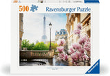 Ravensburger Puzzle 12000366 - Vår i Paris - 500-bitars pussel för vuxna och barn över 12 Puzzle Naty Shop