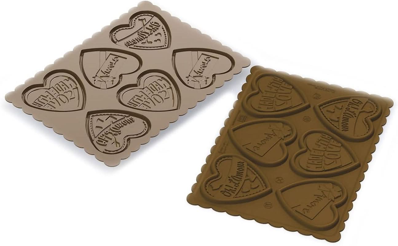 Silikomart 22.166.77.0165 CKC06, Chokladformset och köksskärare Naty Shop