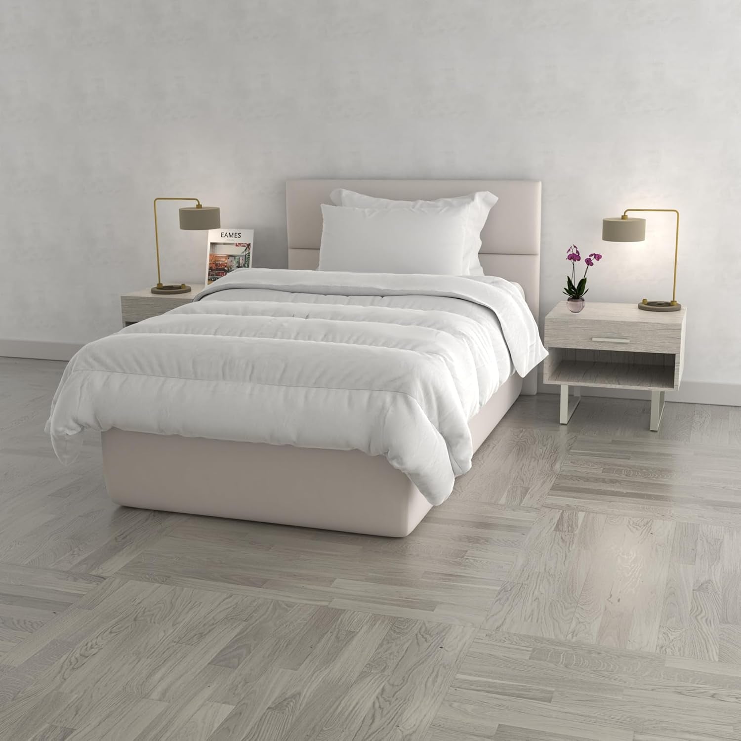 Prestige Winter White 150X200 Cm ejderdun Täcken och täcken Naty Shop Standardtitel