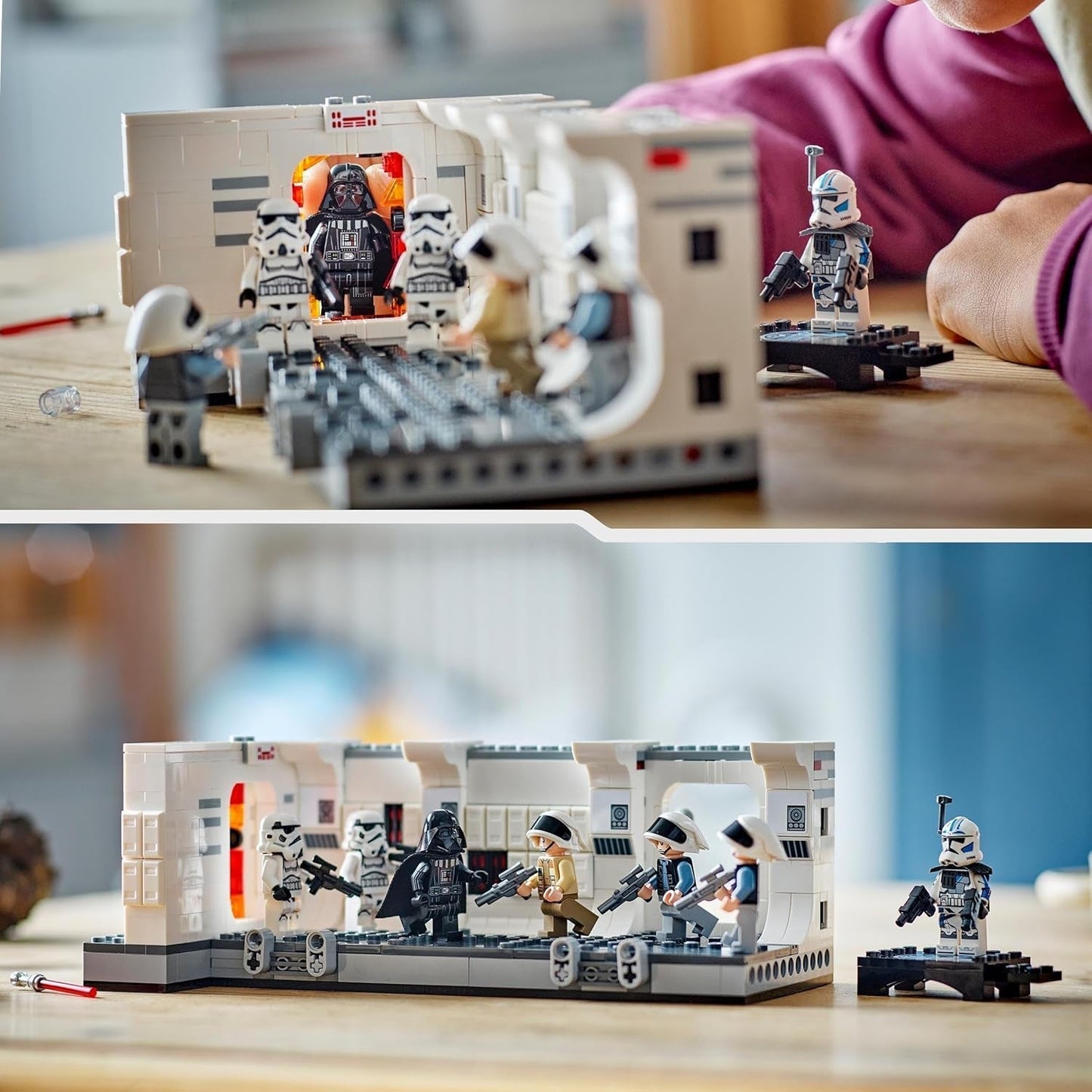 LEGO Star Wars Tantive IV Boarding, A New Hope Movie Building Toy, Samlarfantasilekset, presentidé för pojkar och flickor 8+ och samlare 75387 Byggset Beuche den LEGO-Store