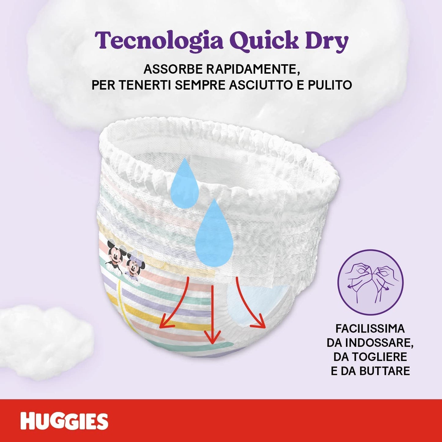 Huggies Ultra Comfort-blöjor, storlek 5 (12-17 kg), 56 st