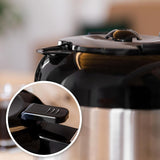 Cecotec Coffee 66 Drop & Thermo dropp kaffebryggare, 950 W, 1,2 L, 10 koppar, ExtremeAroma-teknik, anti-droppfunktion, vattennivåindikator, återanvändbart huvudfilter, överhettningsskydd