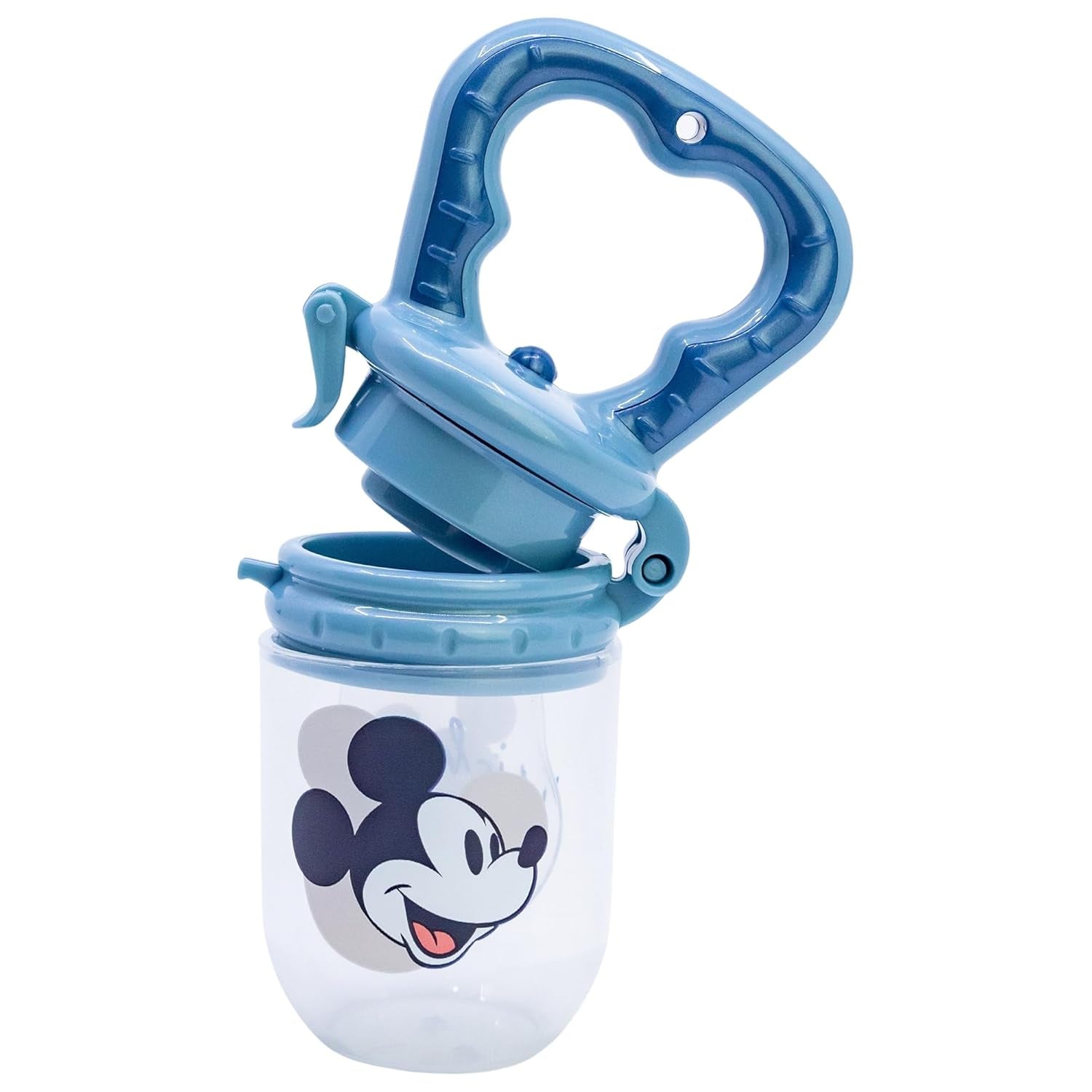 Tataway Disney Musse Pigg Babyfruktnapp Tillverkad av BPA-fri plast med kvävningsfunktion, tvättbar och återanvändbar