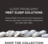 TEMPUR-PEDIC Symphony Kudde Tillverkad av memory foam, Lyxig, Mjuk, Standard, Vita Standardkuddar Naty Shop