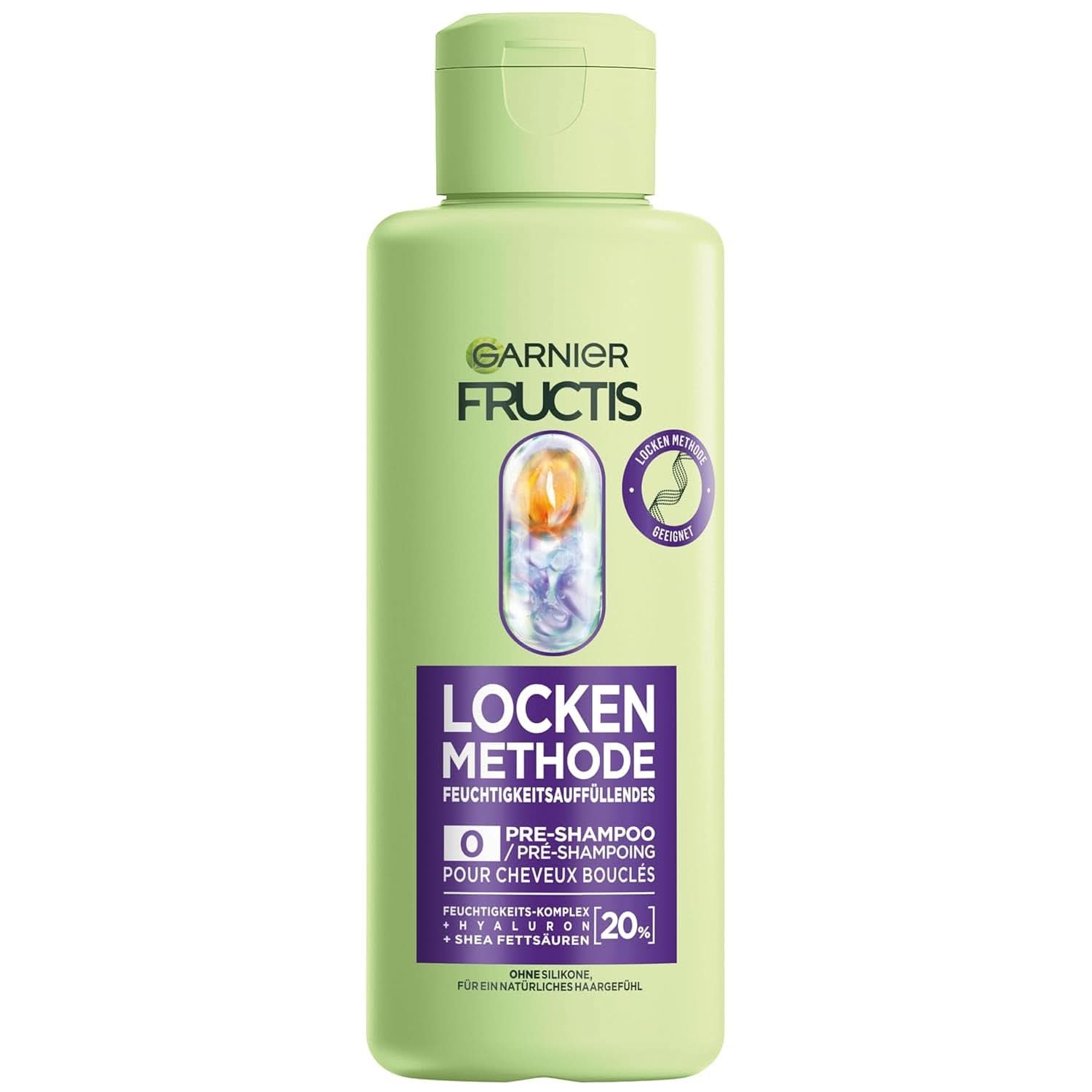 Garnier fuktgivande pre-schampo för alla typer av lockar, 200 ml dusch och bad Naty Shop