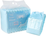 CutiePlusU vuxenblöjor, 10-pack inkontinenstrosor för engångsbruk med öglor för kvinnor och män, maximal absorptionsförmåga över natten - vit (medelstor 71-96 cm)