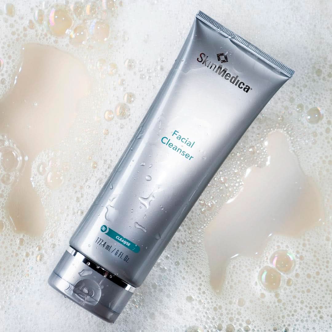 SkinMedica Facial Cleanser - rengöringsskum för normal eller torr hud och perfekt som Naty Shop-rengöring