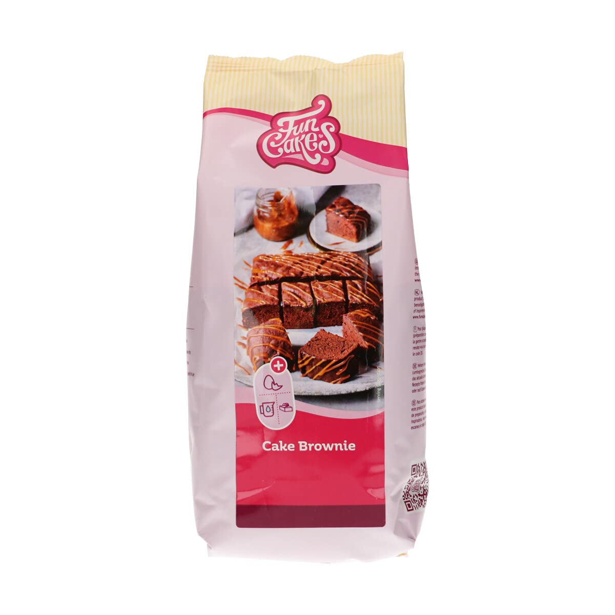 Funcakes Mix Für Cake Brownies: Einfach Zu Berübenen, Für Brownies Und Schokoladenkuchen Mit Reichem Schokoladengeschmack, Halal., 1 Kg Mix för bakning och matlagning Naty Shop Standardtitel