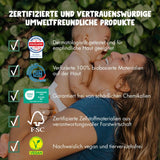 Eco-blöjor Eco från Naty Baby Eco-blöjor - ekologiska förstklassiga blöjor, miljövänliga, gjorda av växtbaserade material, idealiska för känslig babyhud (storlek 5 - 80 st)