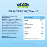 Äggfri sojaväxtbaserad majonnäs, idealisk för veganer och vegetarianer, mångsidig i köket, 4 x 150 ml