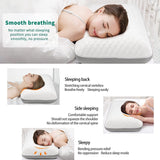 Fityou Memory Foam Kudde Nackstödskudde Ergonomisk sovkudde Kylkudde Dubbelsidig design Tvättbart kuddfodral (67,5X40X13Cm) Cervikala ortopediska kuddar Naty Shop