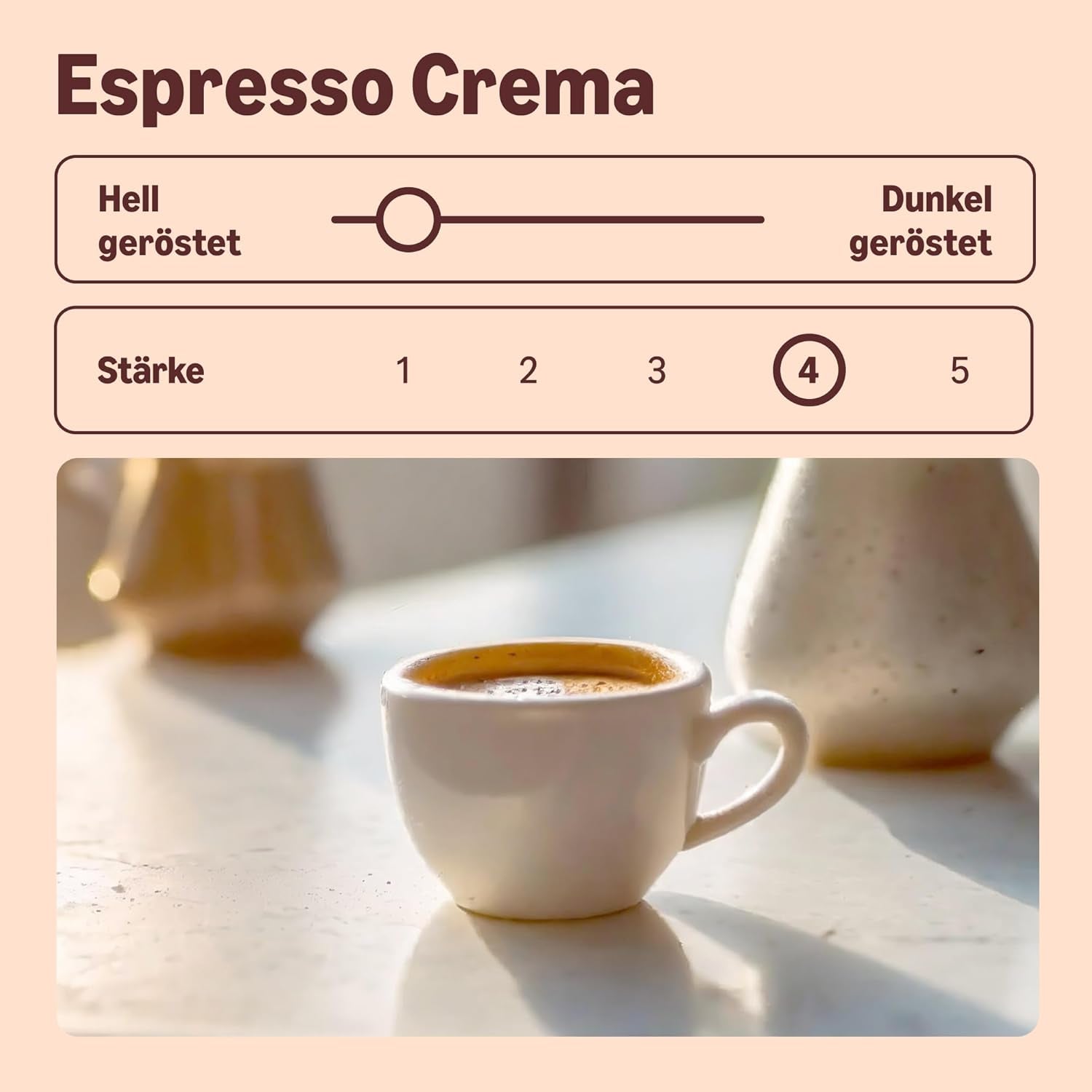 av Amazon Espresso Crema Röstkaffee Ganze Bohnen, 1 kg (2 förpackningar à 500 g), Rainforest Alliance-Zertifizierung