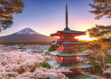 Ravensburger Puzzle 12000582 - Körsbärsblommor i Japan - 1000 bitars pussel för vuxna och barn över 14 år, Puzzle Naty Shop Ny design