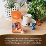 Choklad - Sortiment FIORETTO Minis | 115 g | Ca. 10 mjölkchokladpraliner i smak av marsipan, cappuccino och nougat, innehåller alkohol | Choklad presentset | Chokladpresentset (paket med 5)
