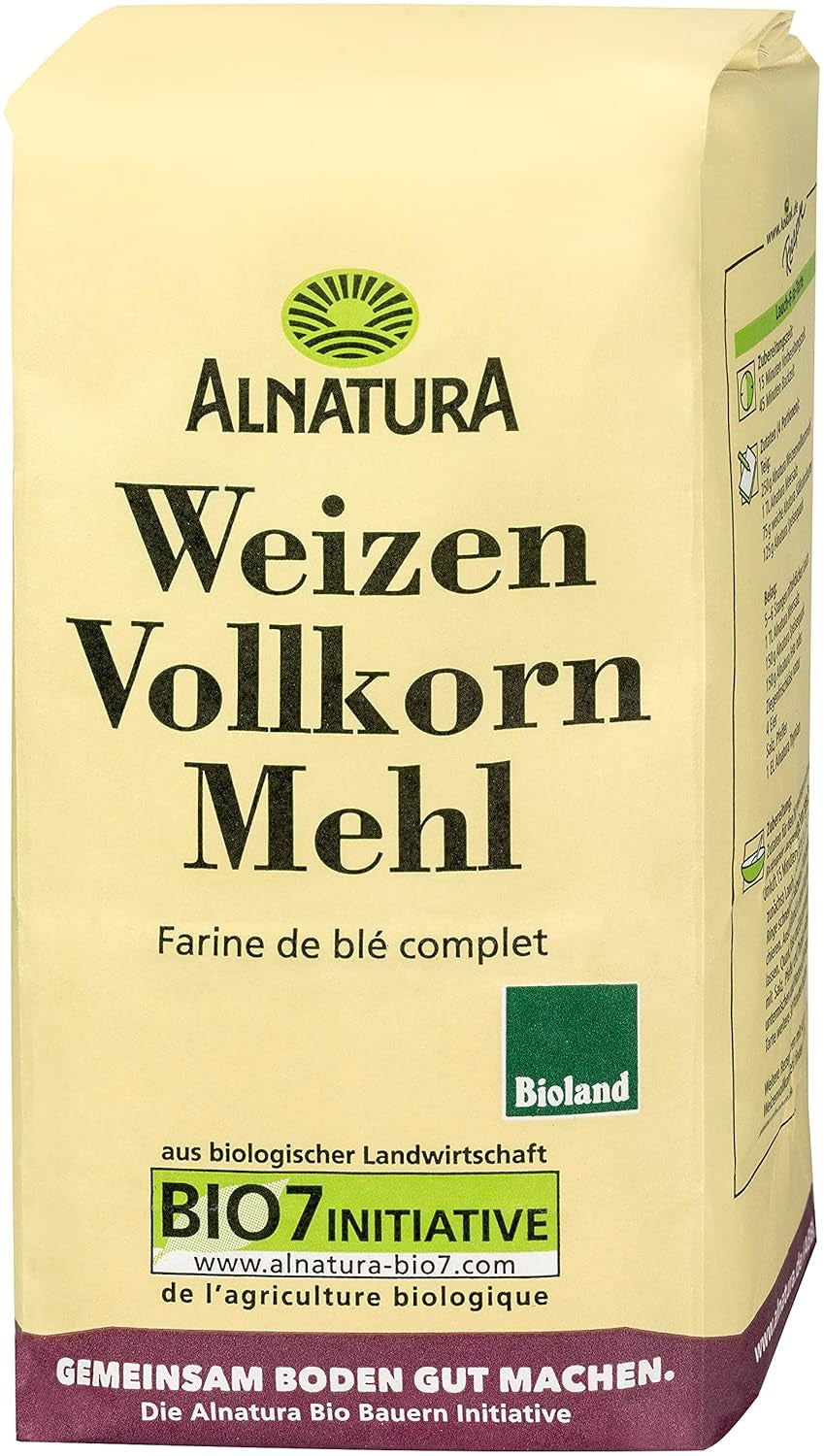 Ekologiskt fullkornsmjöl, 1 kg