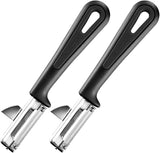Westmark 29092270 Sparschäler Gallant, Pp/Tpe/Edelstahl, Schwarz / Röd, 16,5 X 3,7 X 2 Cm Skalare Naty Shop Gentle set 2 st.
