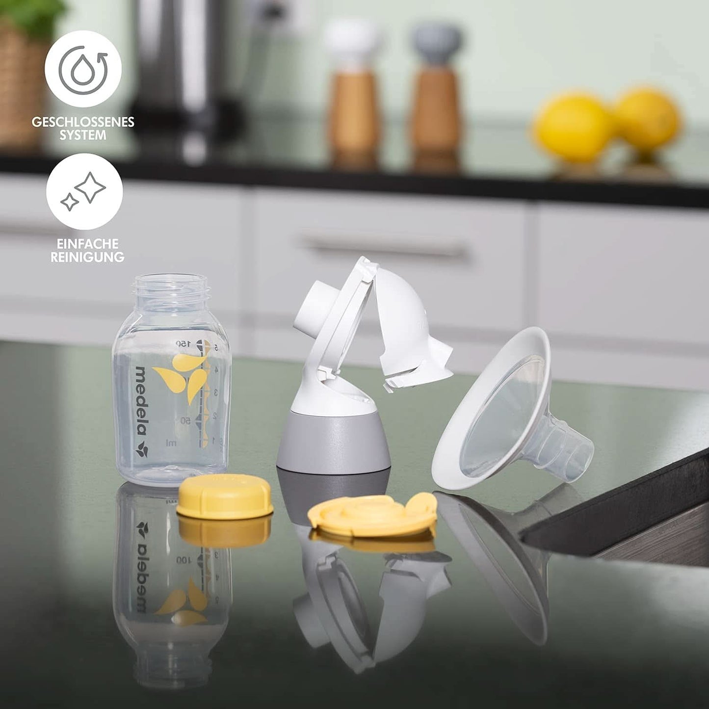 Medela Swing Maxi dubbel elektrisk pump - laddningsbar via USB Mat och amningstillbehör Bebe Naty Shop