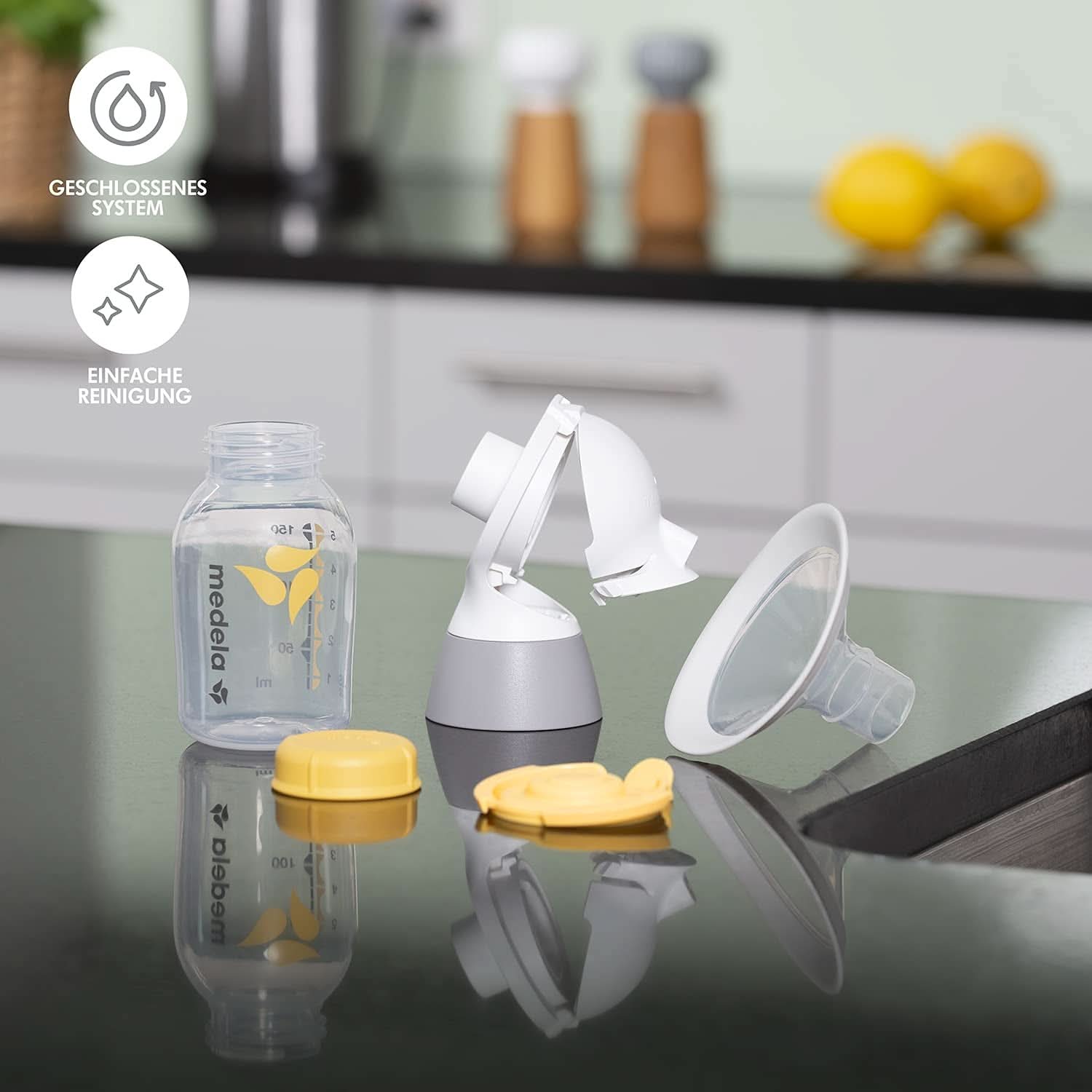 Medela Swing Maxi dubbel elektrisk pump - laddningsbar via USB Mat och amningstillbehör Bebe Naty Shop