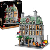 LEGO Marvel Sanctum Sanctorum 3-vånings modulbyggt byggset med Doctor Strange och Iron Man minifigurer Avengers: Endgame Toy House Fan Samlarobjekt Stort rumsdekor 76218 Byggset Besuche den LEGO-Store Single