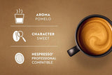 Café Royal Professional Pads, Bio Lungo, 50 Nespresso (R) Professionella kompatibla pads för kontor och gastronomie, Bio och Fairtrade certifiering, 100 Prozent Arabica, Intensität 5