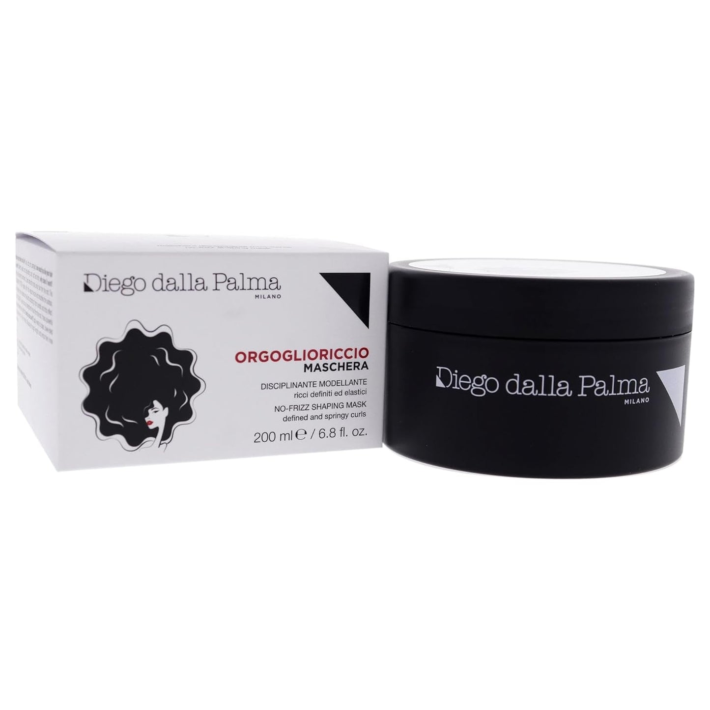 Orgoglioriccio Mask 200ml statlig design Hårmask Naty Shop