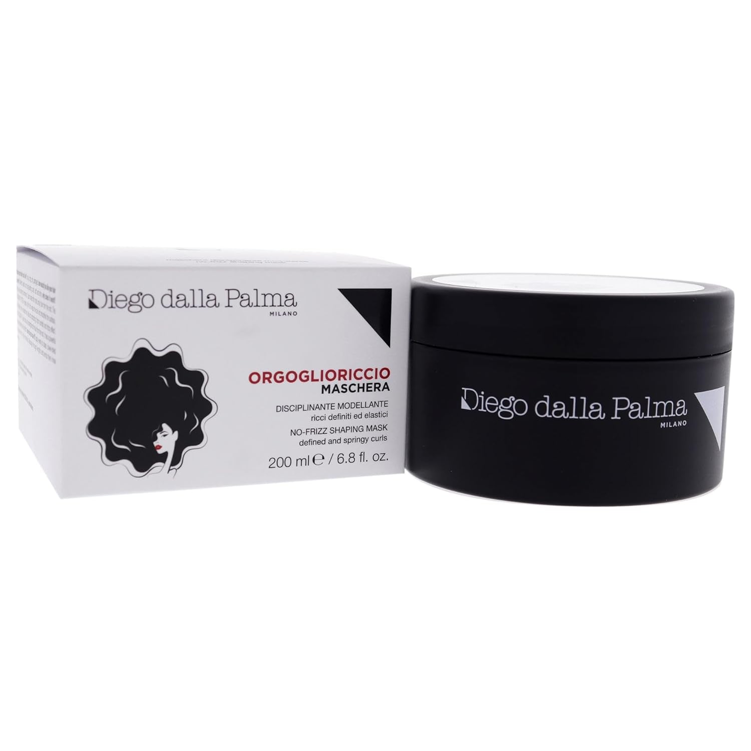 Orgoglioriccio Mask 200ml statlig design Hårmask Naty Shop