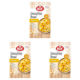 RUF Smoothie Bowl Tropilicious Mango Passionsfrukt Havre Frukost Snack Snabbt och enkelt Vegansk 1 påse x 50 g (förpackning med 3)