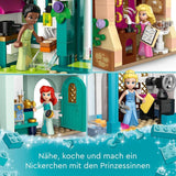 LEGO Disney Princess: Disney Princess Adventure Market, leksakshus med 4 dockor inklusive Askungen och Ariel, Lekset med skattkarta, present till flickor och pojkar från 6 år 43246 Byggset Besuche den LEGO-Store