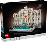 LEGO Architecture Fontana di Trevi - Modell av ett landmärke i Rom med minifigurer skulpturer - samling för kontor och vardagsrum - present till vuxna och arkitekturälskare 21062 Byggset Besuche den LEGO-Store