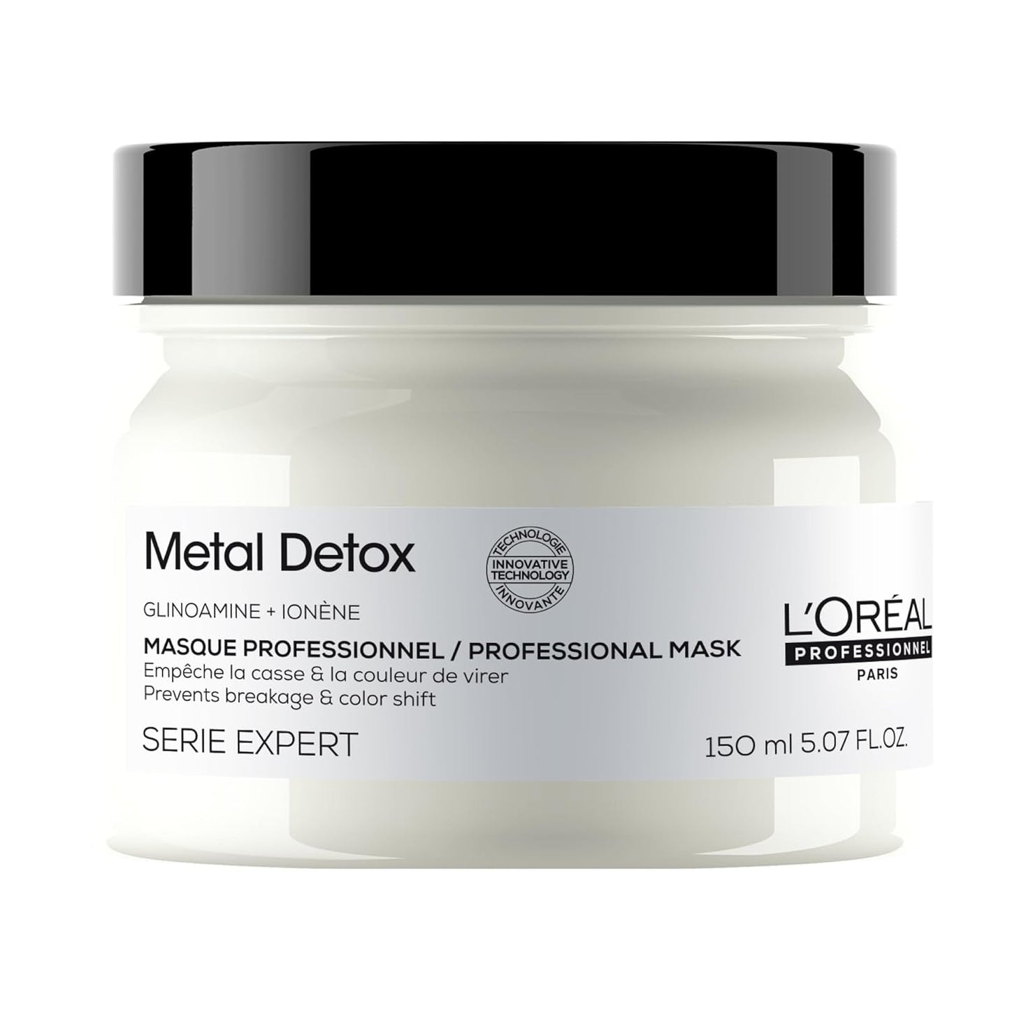 L'Oréal Professionnel Professional Restructuring mask för alla hårtyper, hjälper till att reparera skador och återställer hårets styrka, Absolut Repair Molecular, 150 ml Naty Shop Hair Mask Default Title