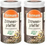 Ostmann Gewürze - Zitronenpfeffer Gewürzzubereitung | För salladsdressingar, såser och fiskrätter 40 g i Der Streudose