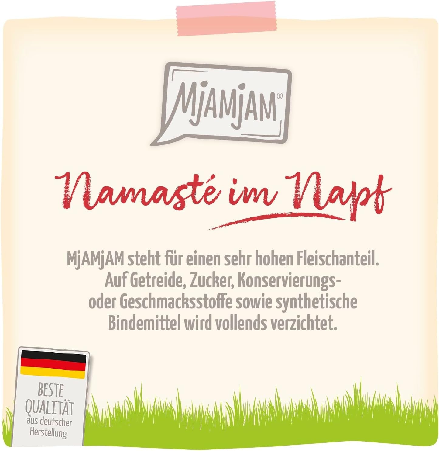 MjAMjAM - Premium Wet Cat Food - Wellness Pack Nötkött, paket med 12 (12 x 125 g), spannmålsfri med extra kött