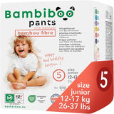 Bambiboo engångsblöjor, hudvänliga, fina bambufiber - Babyblöjtrosor - Engångsblöjöverdrag - Känsligt hudskydd - Mycket absorberande - Storlek 4 (Maxi), 16 stycken