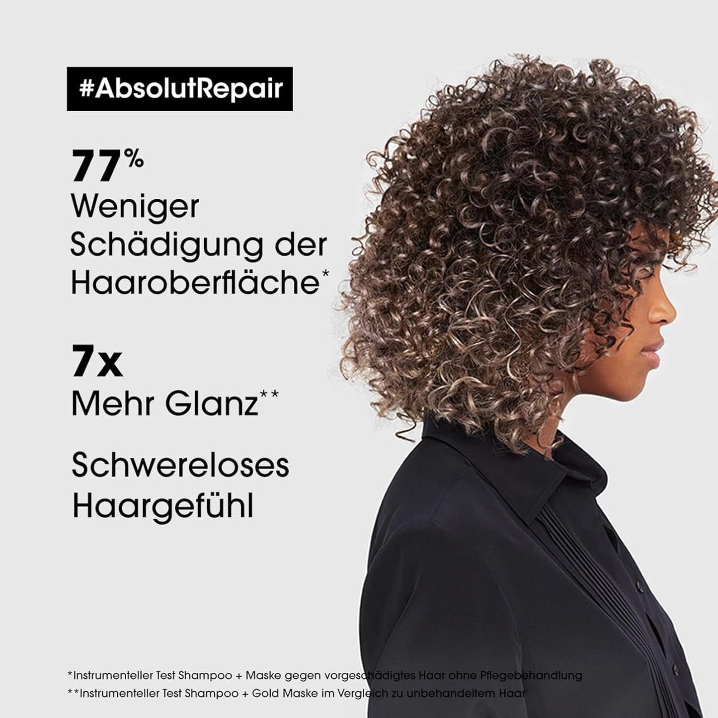 L'Oréal Professionnel Repairing Hair Mask för skadat och torrt hår & Reparerande hårschampo för skadat och torrt hår Naty Shop Hair Mask