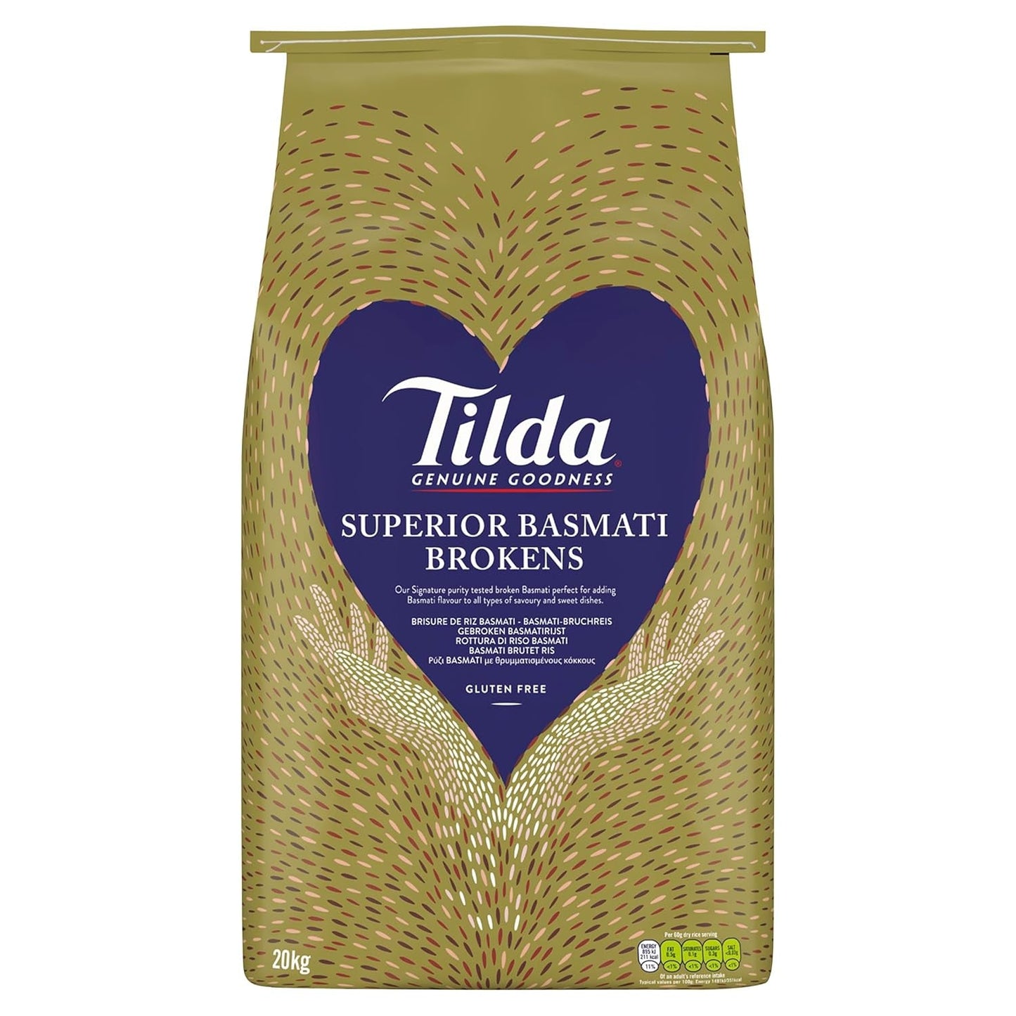 TILDA - Brutet basmatiris - (1 x 20 kg)