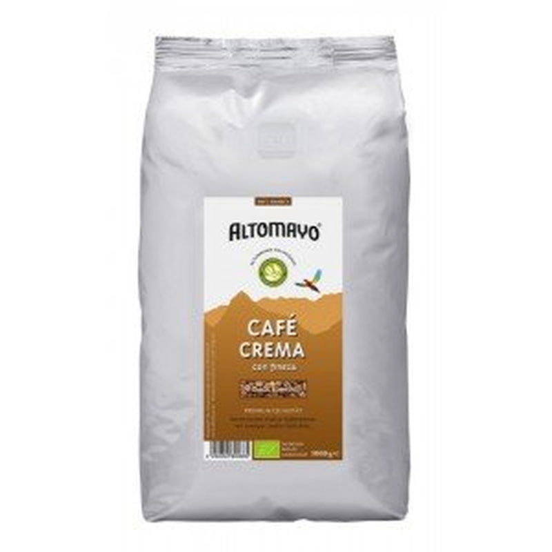 Ekologiska kaffebönor för kaffegrädde 1 kg -