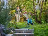 Gardena EcoLine slang 1/2 tum, 20 m utan systemkomponenter: Hållbar trädgårdsslang av återvunnen plast, fri från ftalater och föroreningar, stark greppfunktion, frost- och UV-beständig (18930-20)