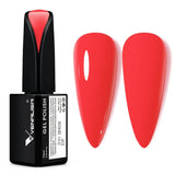 VENALISA Coral Orange UV Nagellack 15ml Gel Nagellack För UV Nagellampa Transparent Coral Orange Gel Nagellack Modeller För DIY Nageldesign