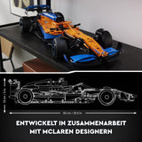 Lego Technic Mclaren Formel 1 Racing Car - Vuxen F1-modell med V6-motor och styrning - Present till motorsportfantaster och samlare - 42141 Byggset Besuche den LEGO-Store
