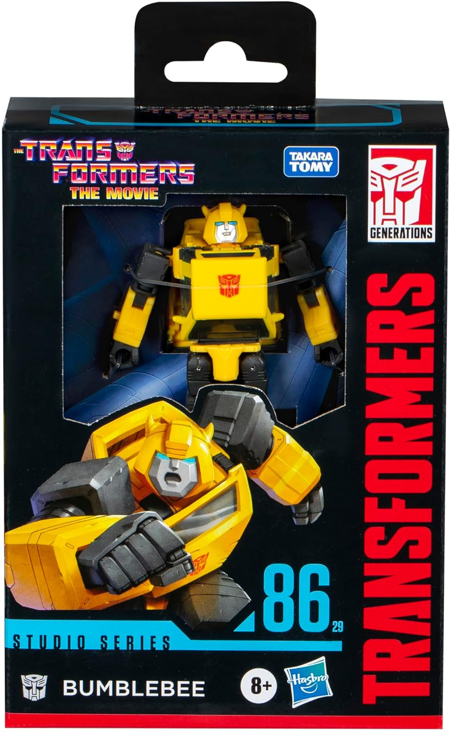 Transformers Studio Series Deluxe Transformers - The Battle For Cybertron 86-29 Bumblebee Actionfigur Actionfigurer Naty Shop